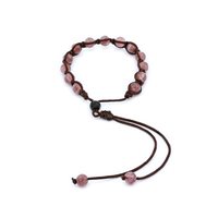 Armband Kenshò in Halbedelsteine H018 TORMAL ROSA KENSHÒ - H018 TORMAL ROSA KENSHÒ
